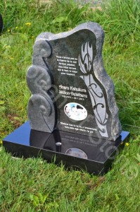 headstone-triple-koru-1 Headstone Triple Koru
