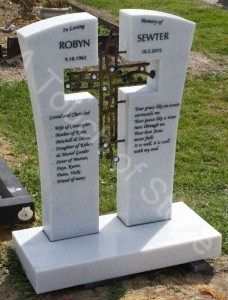 headstone-bronze-cross-01 Headstone bronze cross