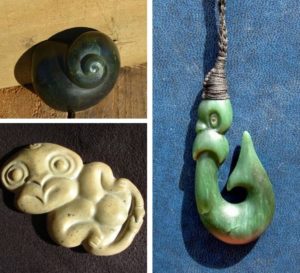 Greenstone-Bone-carving